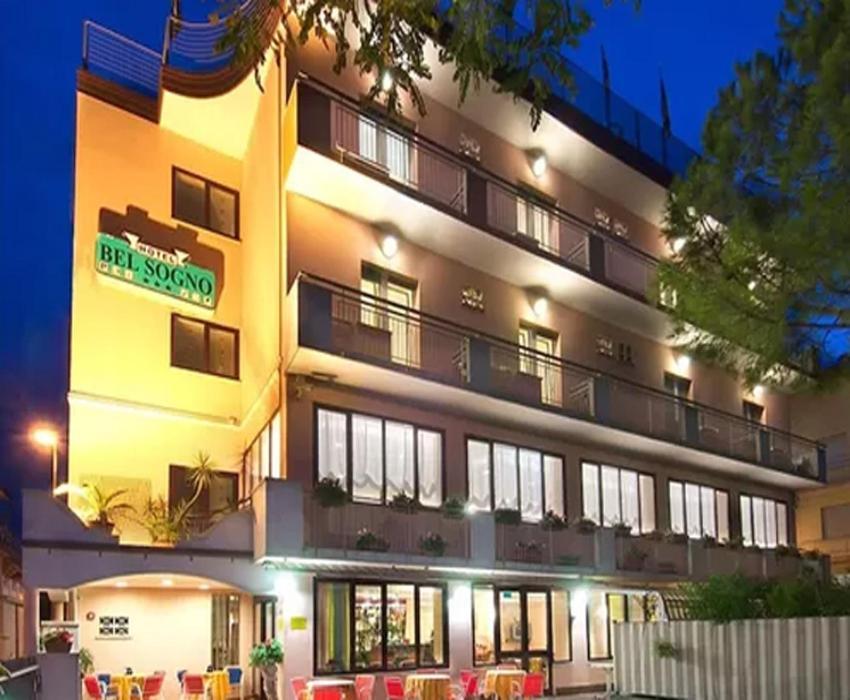 Hotel Bel Sogno Rimini Exteriör bild